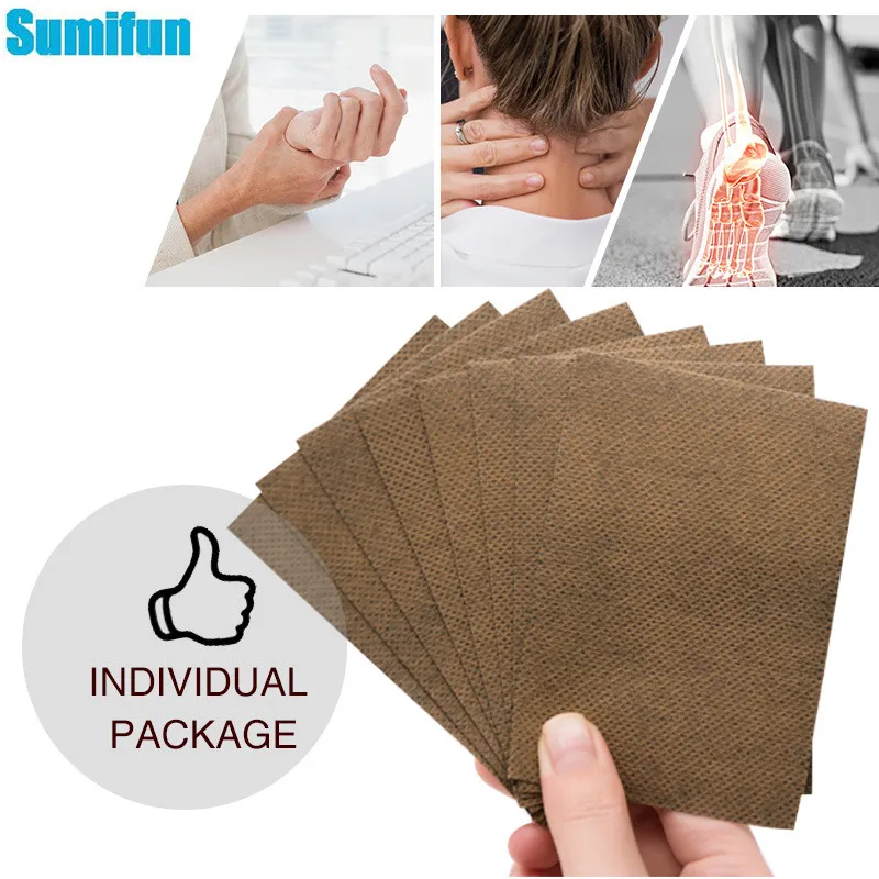 

8Pcs Medical Plaster Rheumatoid Arthritis Muscle Pain Relieving Patch Herbal Extract Knee Joint Aches Sticker Health Care C1682