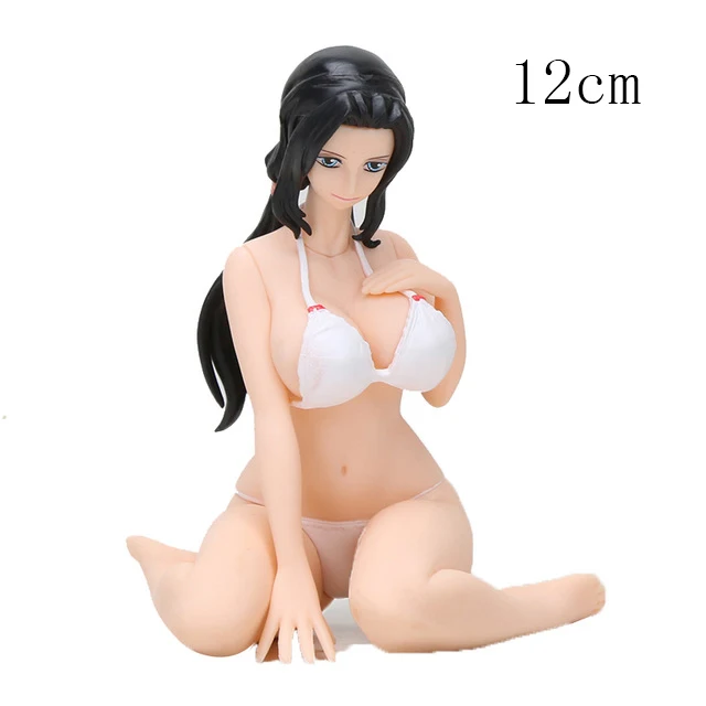 Одна деталь рисунок Boa Хэнкок Нико Rejiu Калифа фигурка Nami PVC Моделя с хорошим спросом игрушки Одна деталь плюшевая кукла аниме подарки - Цвет: 6871 12cm White bag