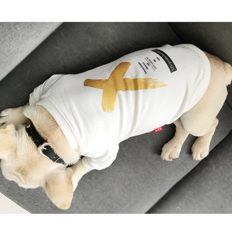 

NEW Trendy pet T-shirts Adult Dogs Dhildren Cat Casual Clothes couples for Puppy Pug Bichon Teddy Cat Bulldog Poodle