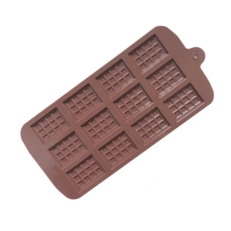 

DIY Silicone Mold Waffle Silicone Chocolate Mold Food Safety Grade Silicone Fondant Ice Tray Small Creative Baking Mold