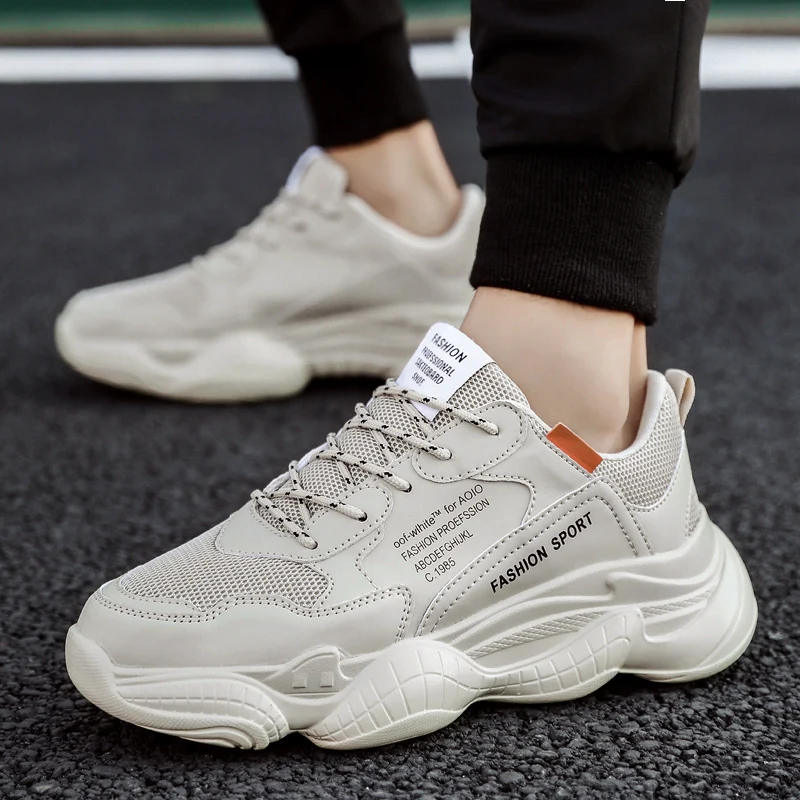 Высокое качество Лидер продаж Мужская обувь Дышащая удобная классическая