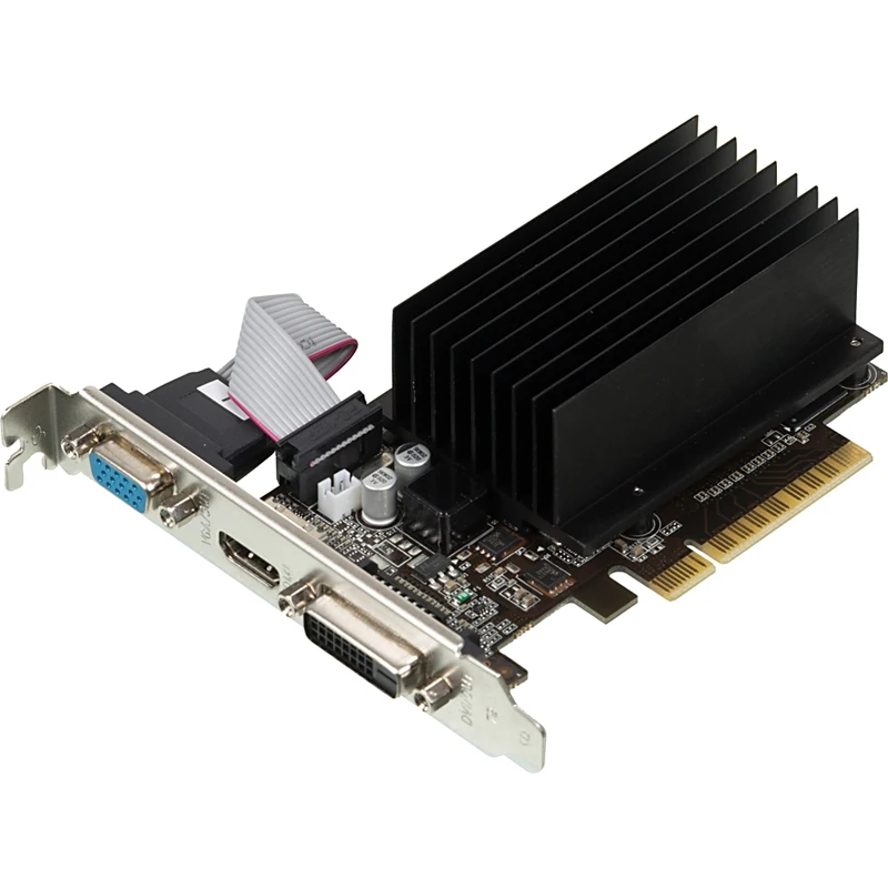 Video card PALIT NVIDIA GeForce GT 710 PA-2GD3H gaming PC high frequency graphics cards | Graphics Cards
