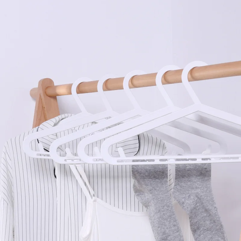 Высококачественные вешалки для пальто 5 шт. прочные пластиковые одежды нижнее