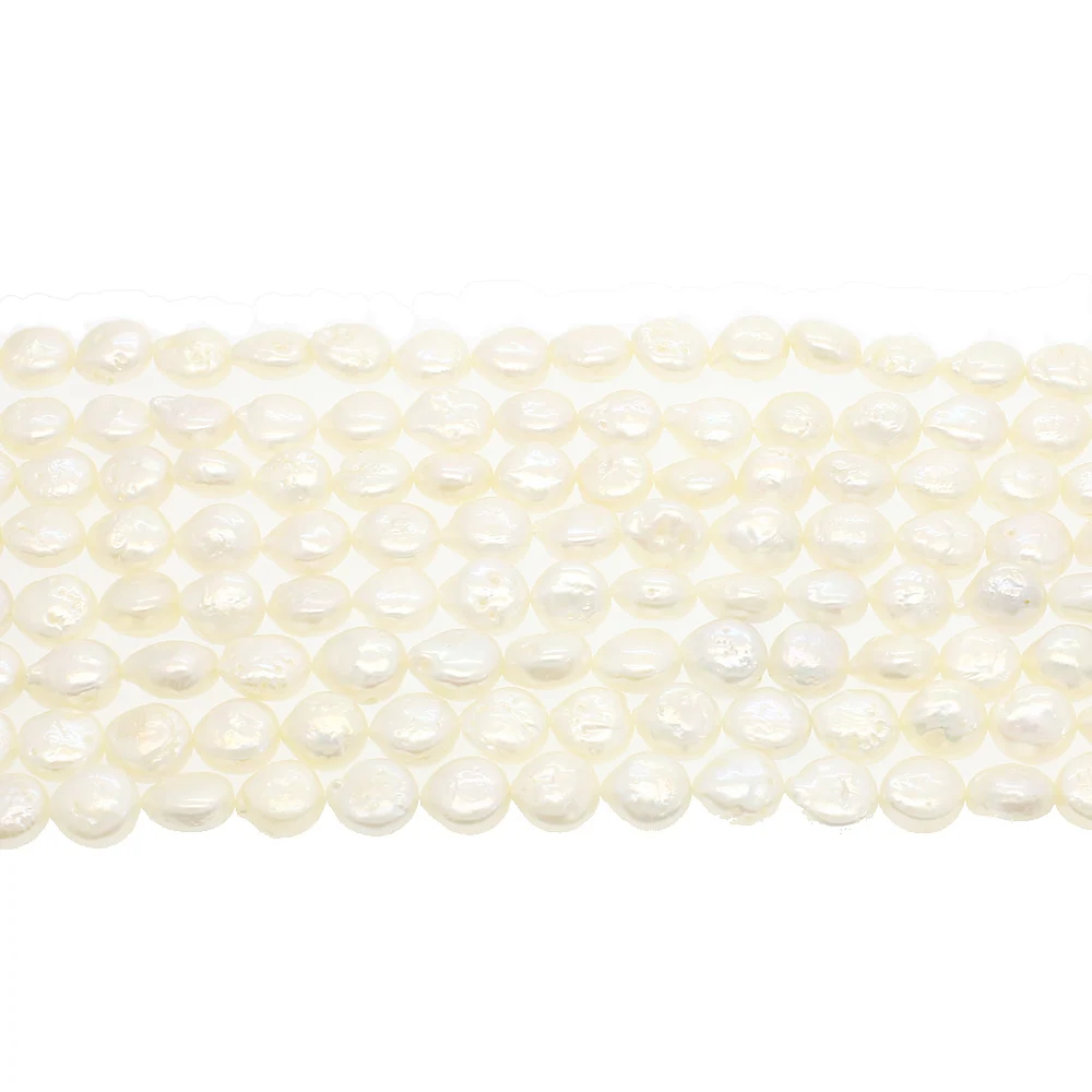 Натуральный пресноводный жемчуг Гламурные женские бусы ювелирные изделия и