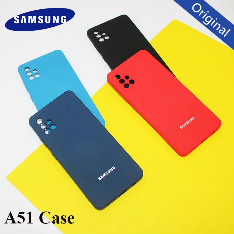 Новый оригинальный чехол для Samsung Galaxy A51 A 51 4G полноразмерный противоударный из