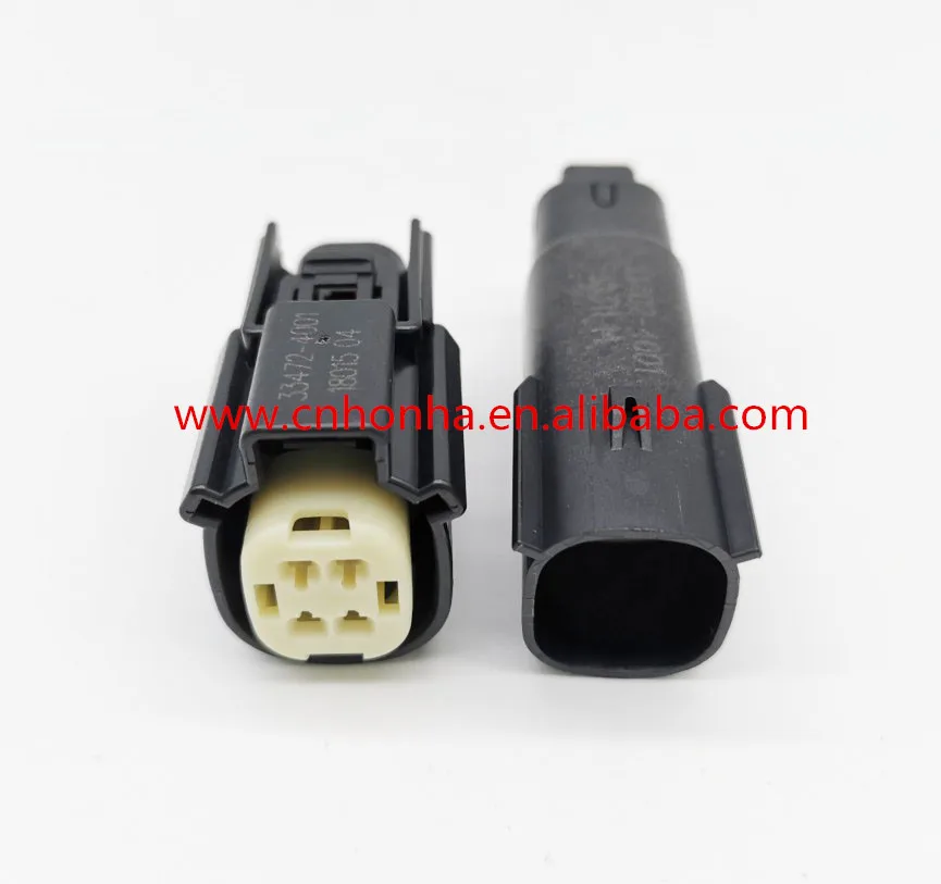Высокое качество 4 pin Molex MX 150 Женский Мужской датчик кислорода авто разъем 33472-4001