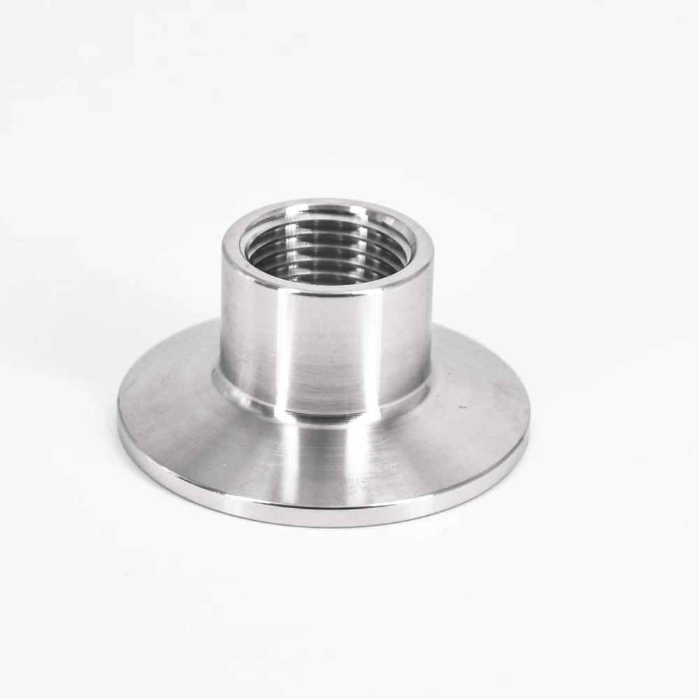 

1/2" BSPT Female 1.5" Tri Clamp Coupling Connector SUS 304 Stainless Steel Sanitary Coupler Pipe Fitting Homebrew Short-Type