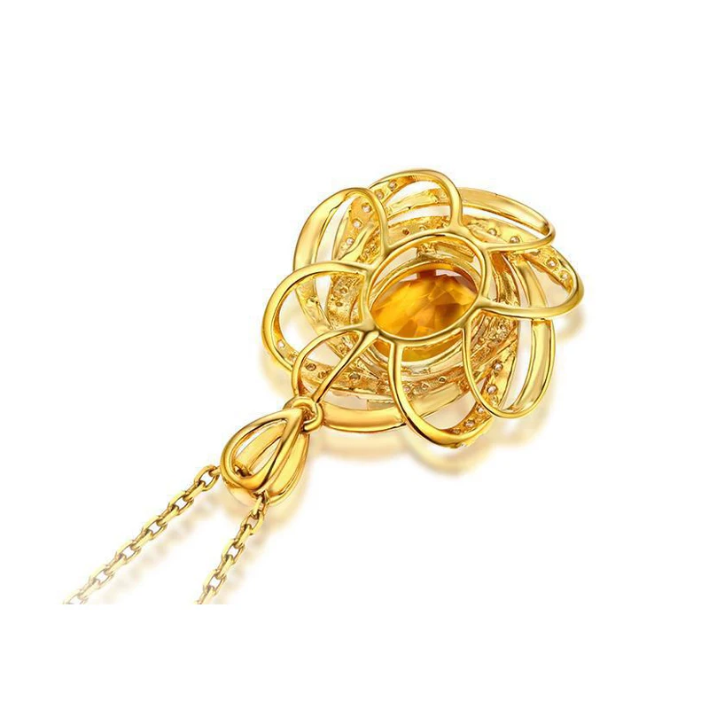 Женская Геометрическая подвеска цвета розового золота модное ожерелье в форме