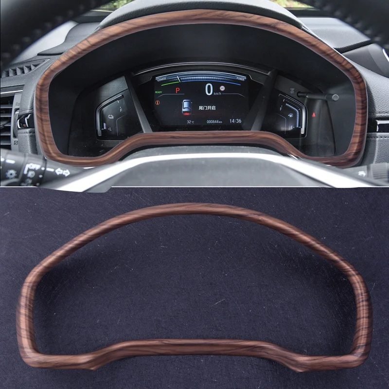 Персиковое дерево зерна украшения для приборной панели автомобиля рамка