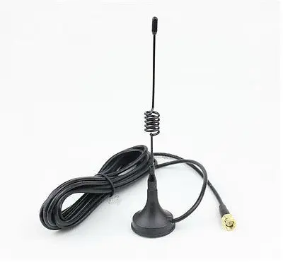GSM GPRS антенна 433 МГц 3dbi кабель SMA штекер магнитное основание для любительской электроники 1,5 м RG174 diy