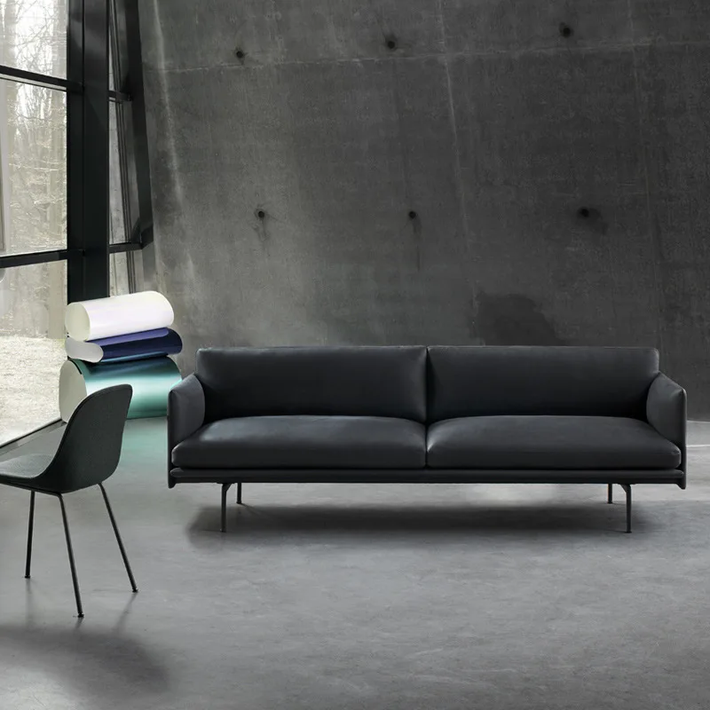 Nordic простой светильник класса люкс минималистский пост современный кожаный