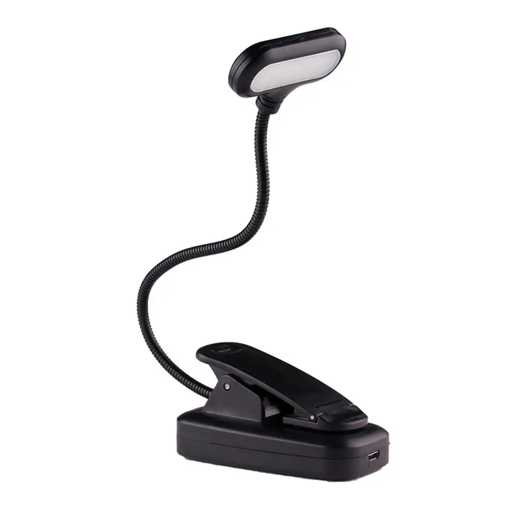 

Hose 1W Book Lamp USB Rechargeable Desk Lights Chargable Flashlight Sensitive Light Eye-Care Eye Protection Flexible Study