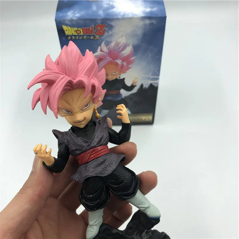 Gogeta Opp Bag Dragon Ball Z Вегета ГОКу Fusion Gogeta Супер SaiYan синие волосы Ver. Фигурка шоколадная фигурка модель DBZ игрушка 23 см - Цвет: Gogeta Opp Bag