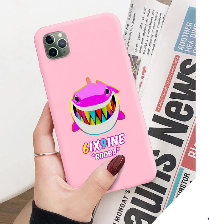 Цветной телефонный чехол 6IX9INE GOOBA для iphone 6/6s 6Plus/6SPlus 7 / 8 7Plus/8Plus X XS XR XSMax 11pro |