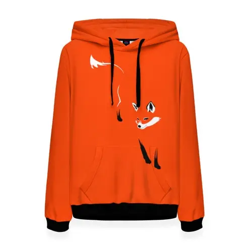 Женская толстовка 3D Лисица|Женские толстовки и свитшоты| |