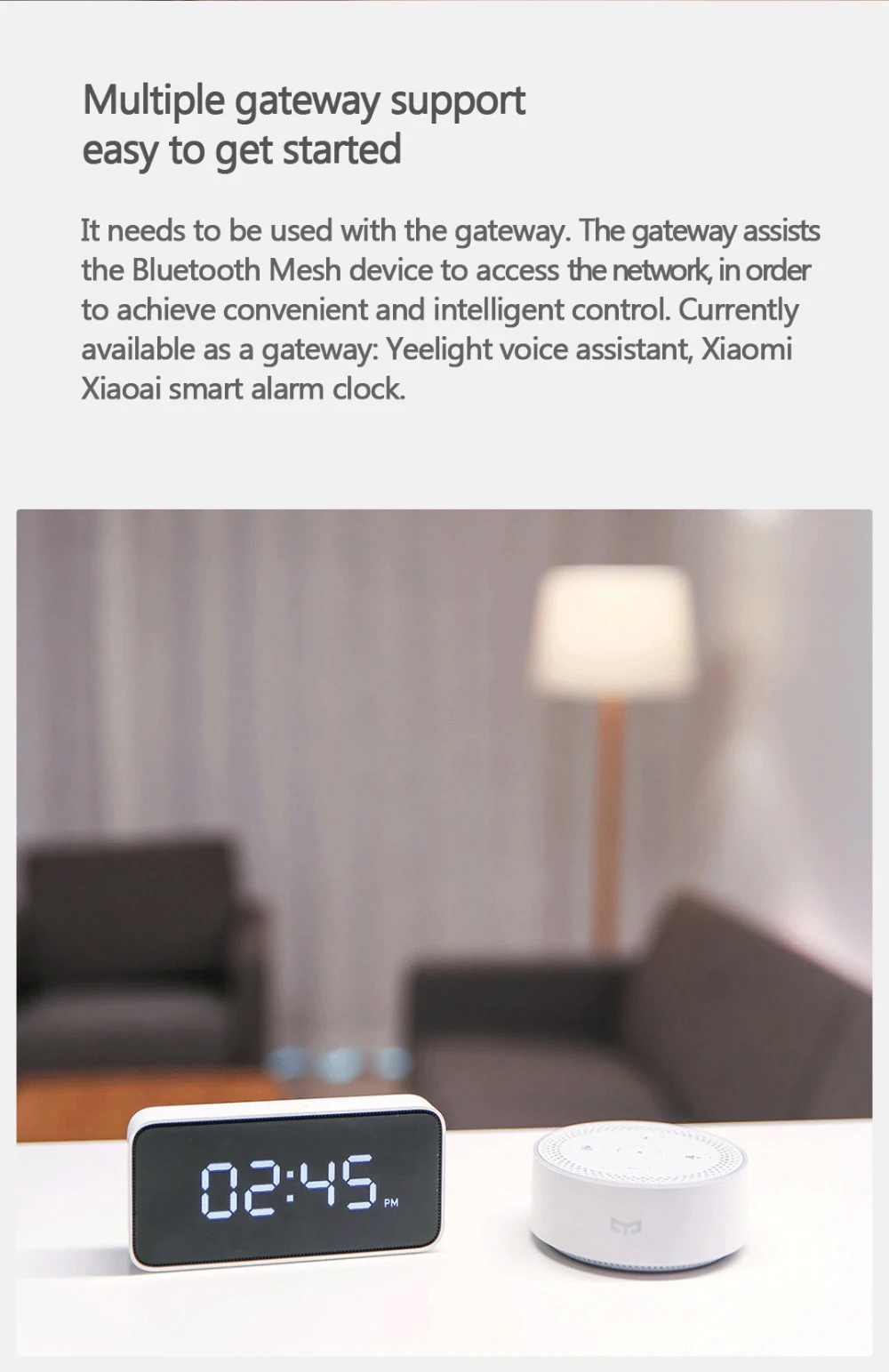 Xiaomi Mijia Yeelight умный Bluetooth светильник умный прожектор умная лампа работает с Yeelight шлюз для приложения MiHome