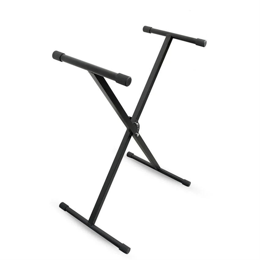

Universal Folding Piano Keyboard Stand Bracket Double X-Style Heavy Duty Metal Material with Anti-Slip Rubber Caps