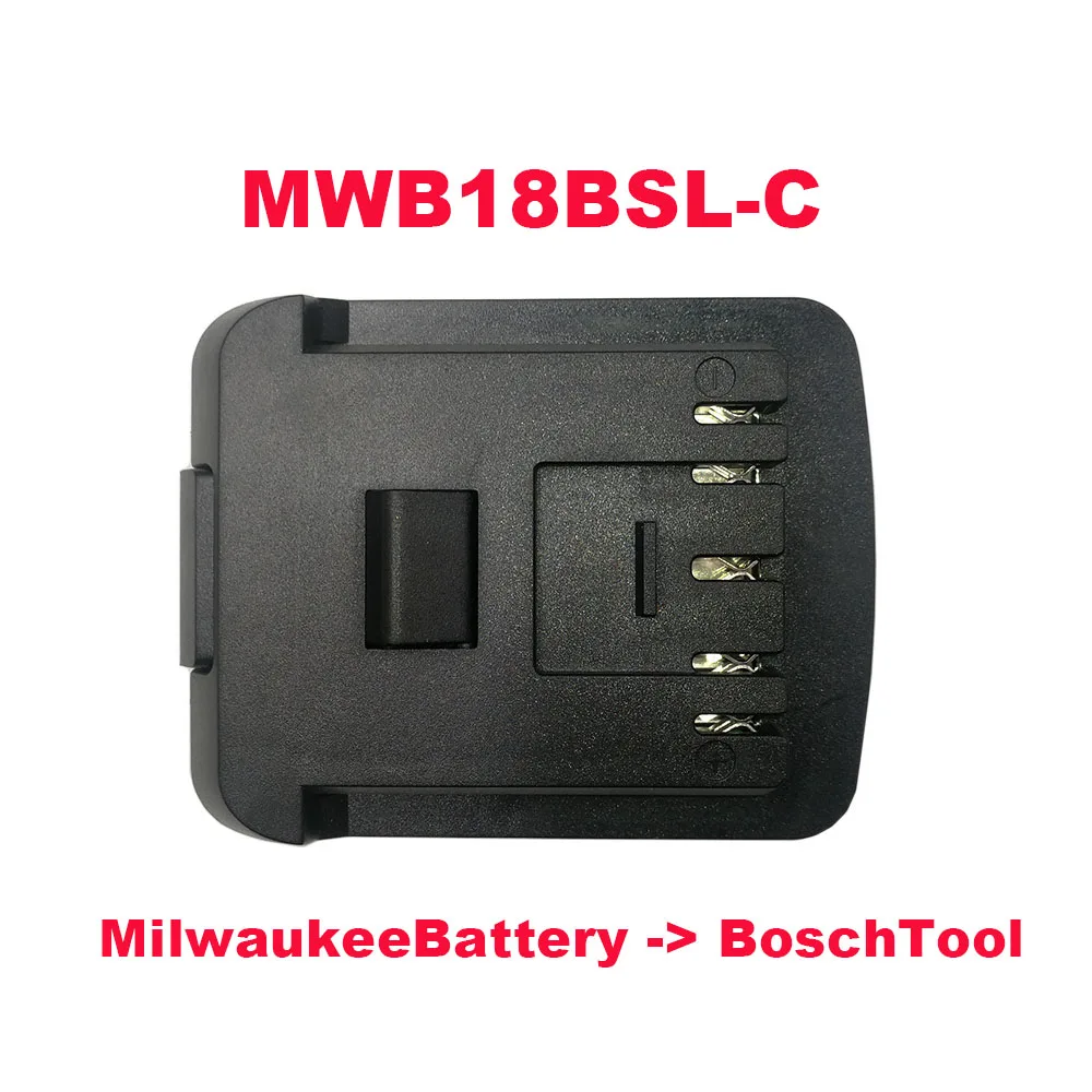 

Electric Power Tool Adapter Converter BSB18MWL ( Bosch Battery to Milwaukee Tool ) MWB18BSL ( Milwaukee Battery to Bosch Tool )