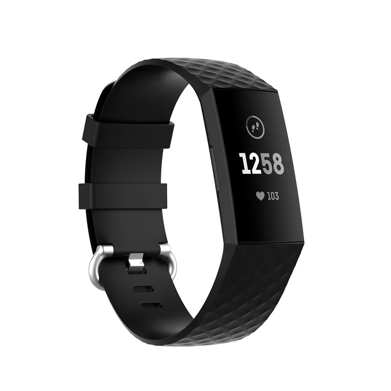 Высококачественный ремешок для часов Fitbit Charge 4 спортивные ремешки силиконовый
