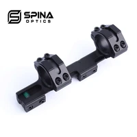 spina optics 11mm dovetail scope mount 1 inch30mm double rings bubble level compass aluminum dovetail adapter for optics scope