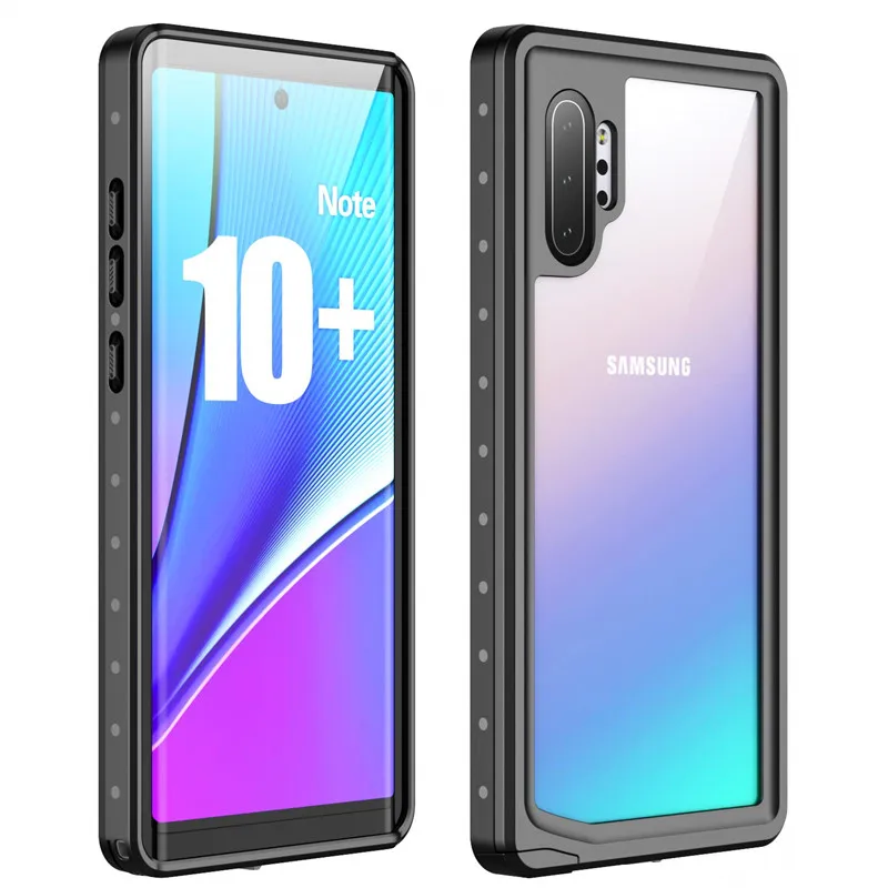 Only Waterproof Case IP68 Водонепроницаемый чехол для samsung Note 10 plus Note 8 9 плавательный чехол водонепроницаемый чехол для samsung Galaxy S10E S8 S9 S10 Plus - Цвет: Only Waterproof Case