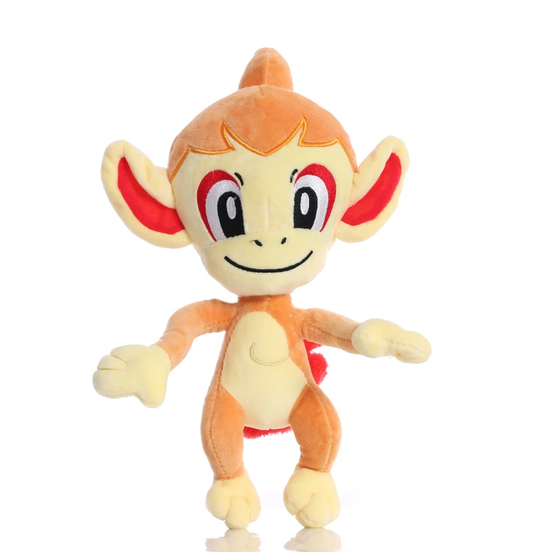 

28cm TOMY Pokemon Chimchar Plush Toys Soft Stuffed Animals Toys Doll Gifts for Children Kids