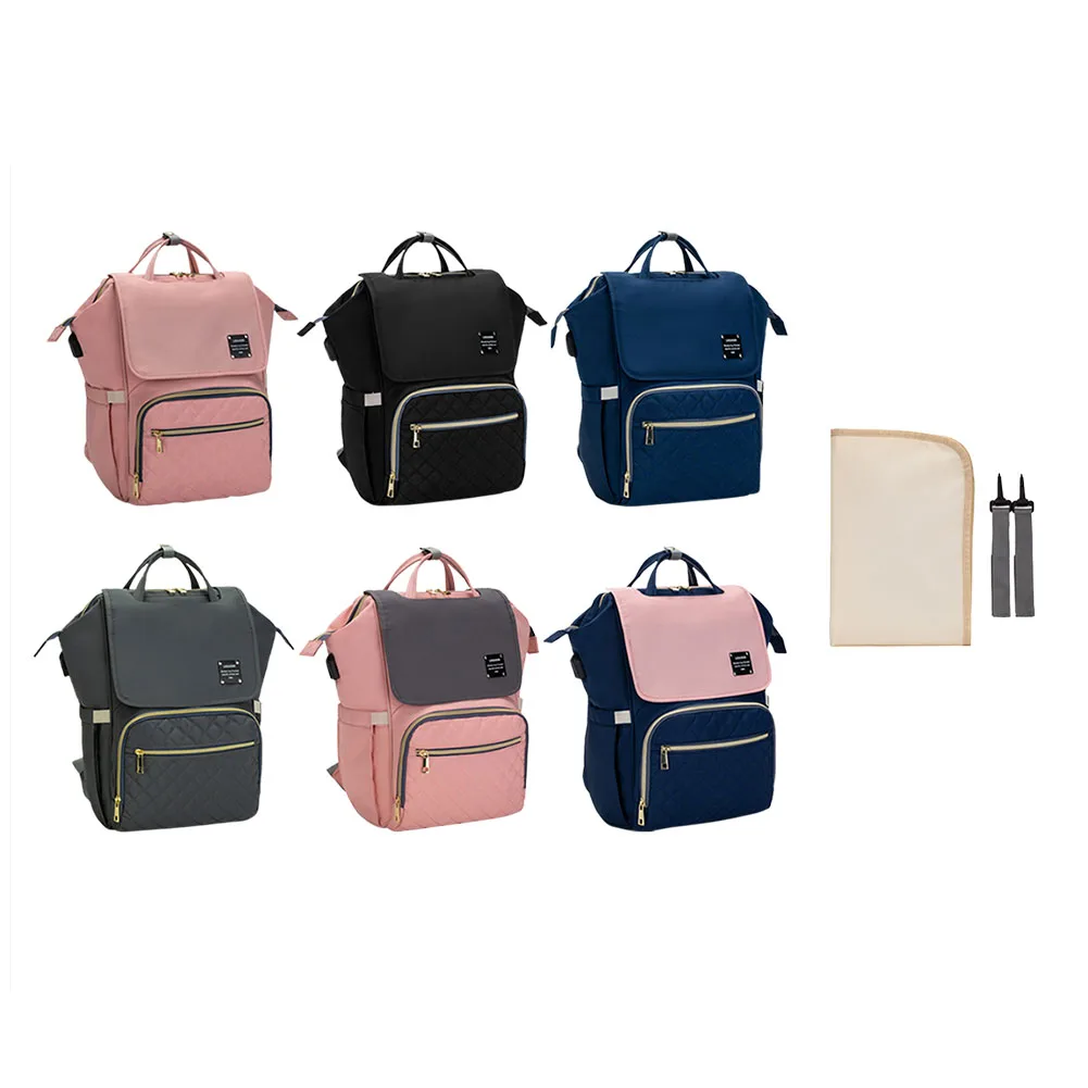

Large Capacity Waterproof Diaper Bags Kits Mummy Maternity Backpack Handbag Infant Baby Care Accessaries Supplies