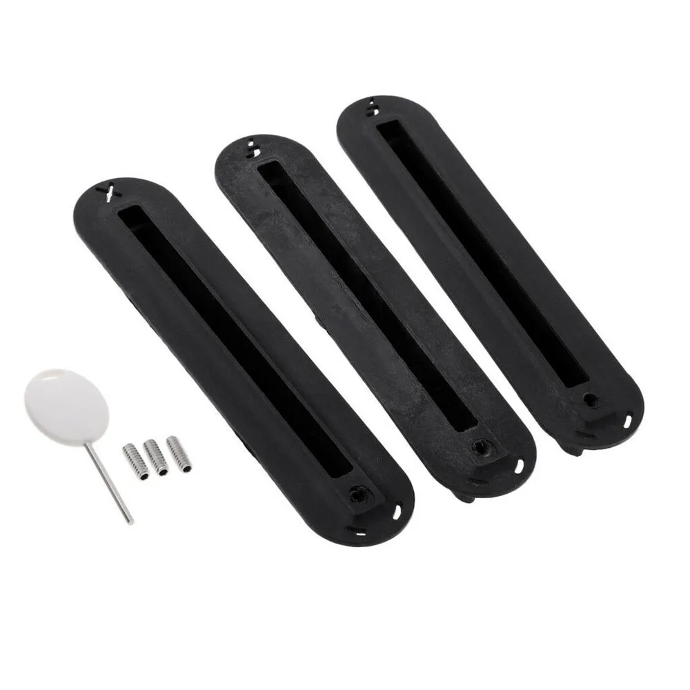 

3pcs/set Future Tri Fins Box Surfing Surfboard Fin Plug with Screw Key Set