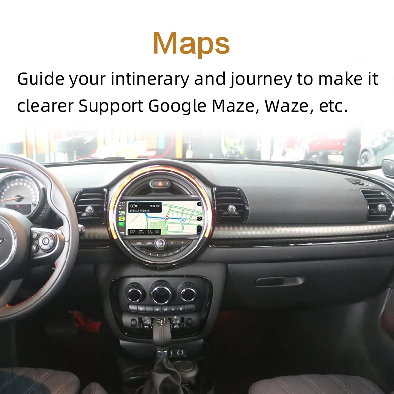 Sinairyu беспроводной Apple Carplay для BMW Mini NBT 8 дюймовый/6 5 дюймовый экран 2013-2016 Airplay Android