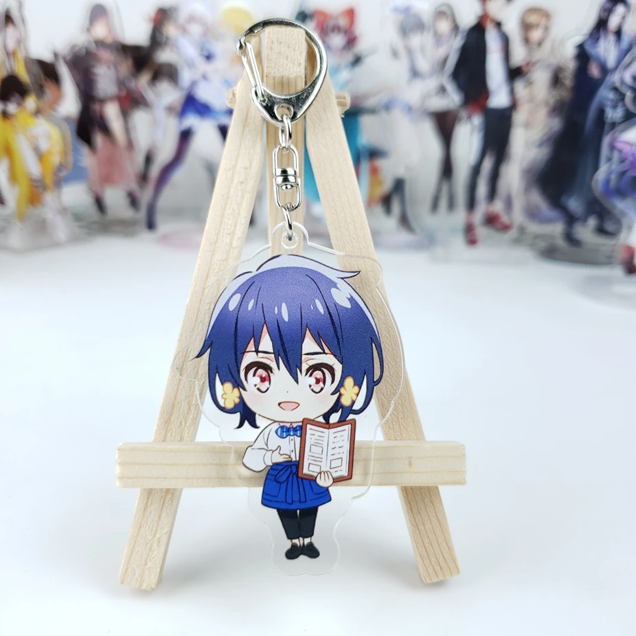 Аниме ZOMBIE LAND SAGA Брелок фигурка Minamoto Сакура никаиду Саки конно Junko акриловая сумка