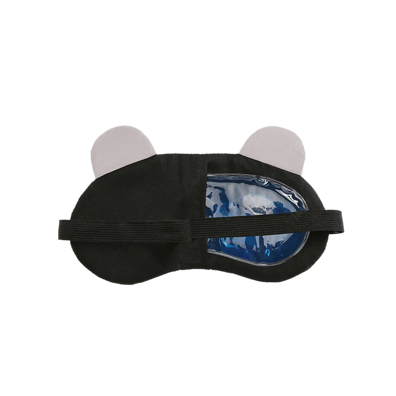 Милая мультяшная маска для лица и сна глаз из аниме Ice Hot Compress с холодным гелем