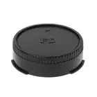 Задняя крышка объектива Крышка камеры защита от пыли пластиковое черное для canon FD 20CB