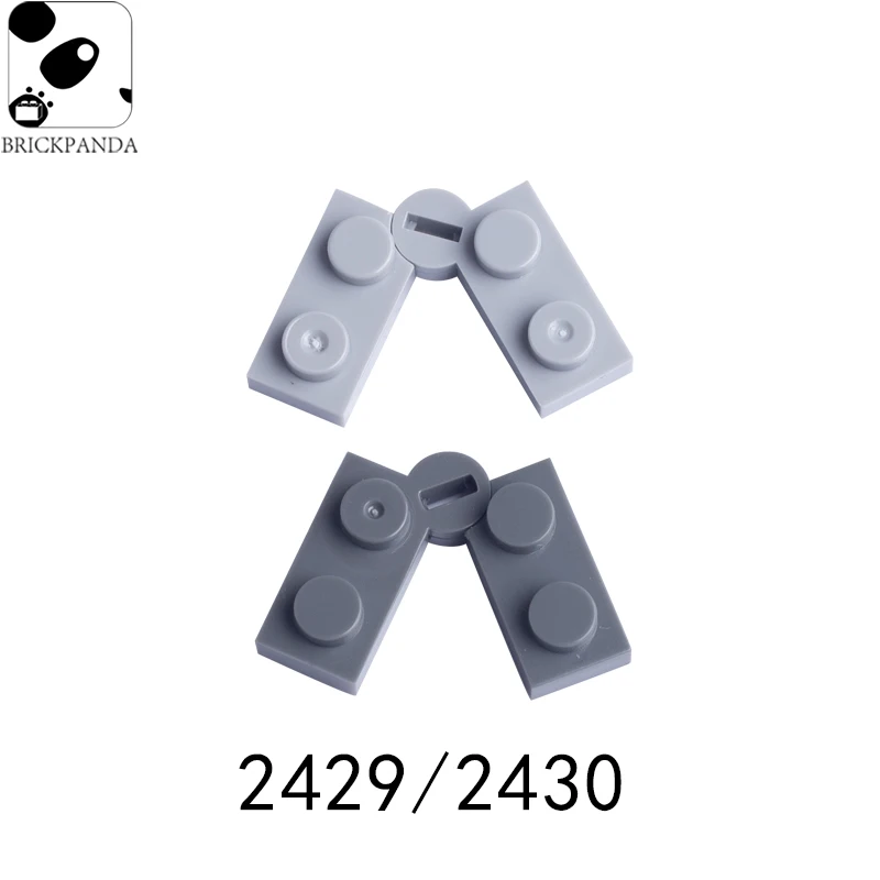 

10PCS Brick 2430 2429 1x2 Brick High-Techalal Changeover Catch For Building Blocks Parts DIY Educational Creative Gft Toys