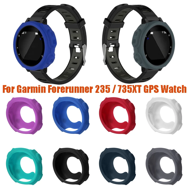 1 шт. силиконовый браслет защитный чехол Чехол для Garmin Forerunner 235 / 735XT GPS часы