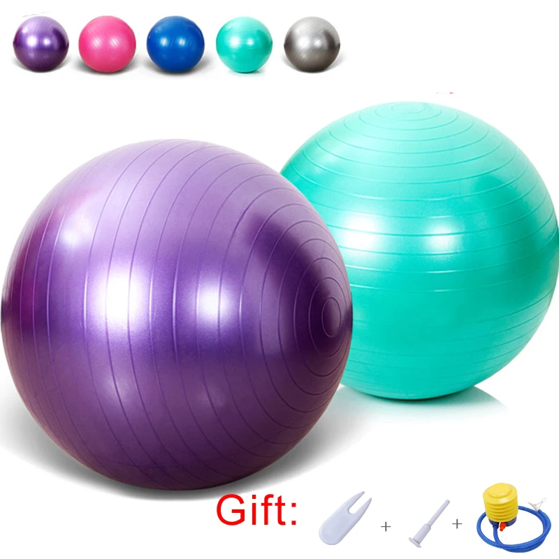 

Anti-Burst Yoga Ball Chair Home Exercise Pilates Fitness Balance Ball Outdoor Sports Health Training Pilates Ball 5 Colors