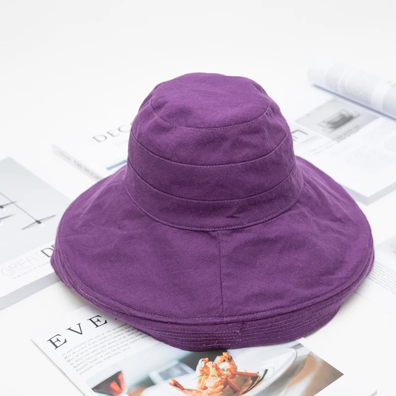 Осенне-зимняя летняя модная винтажная женская пляжная шляпа от солнца с большими