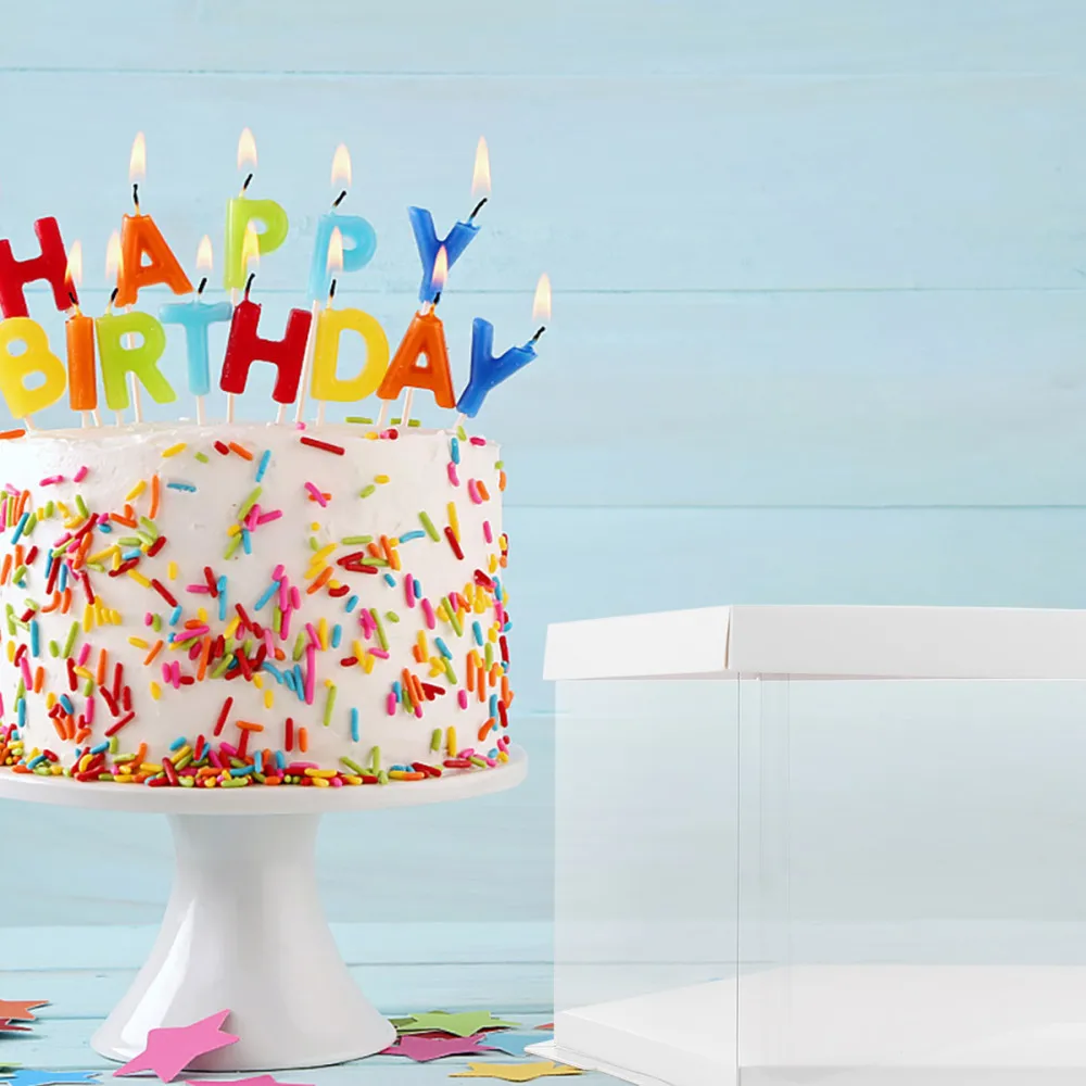 1 шт. прозрачная коробка для торта безопасный шикарный хороший контейнер Декор