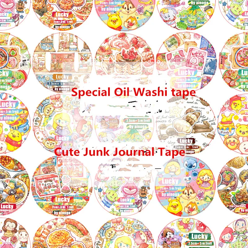 С рисунком белки каваи для девочек вкусные Еда специальное масло клейкие ленты