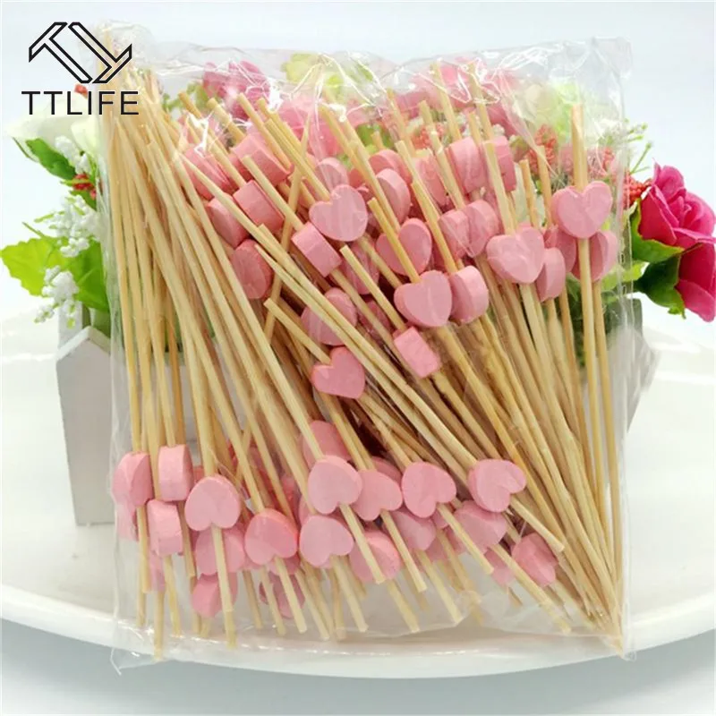 100 шт. 12 см буфет для еды в форме сердца | Дом и сад