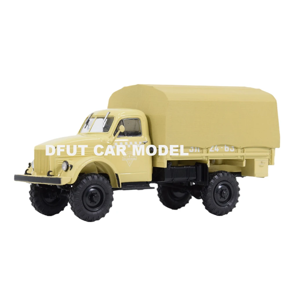 

1:43 Alloy Soviet Union 1983 GAZ-63 truck model Car Model Of Children's Toy Car Original Authorized Authentic Kids Toys