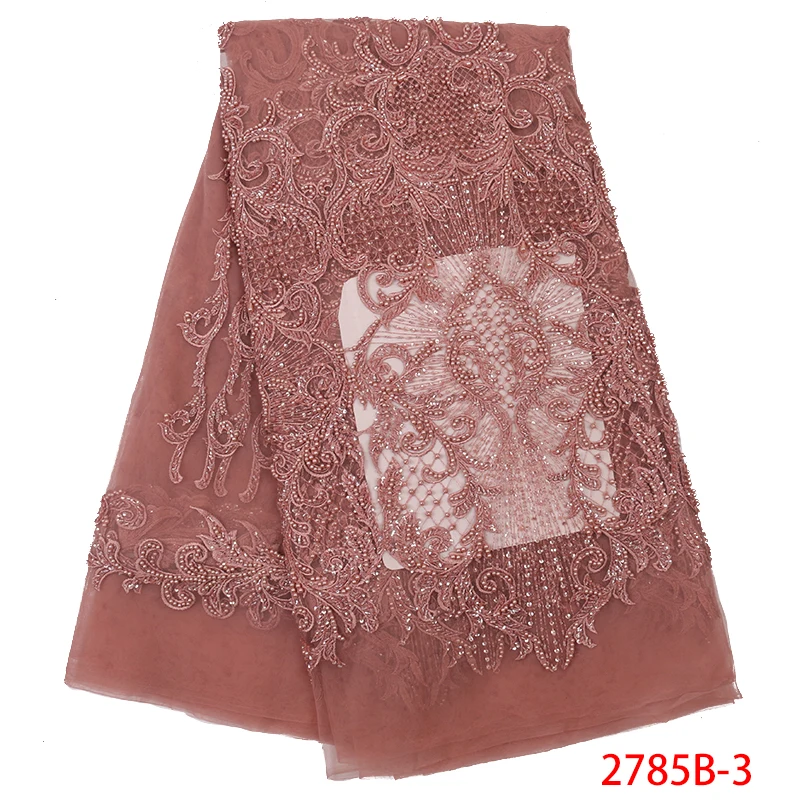 Новейшие Африканские кружева 2019 высококачественные бусины ручной работы