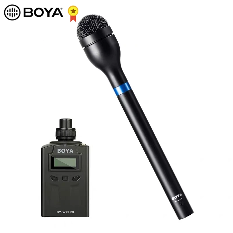 BOYA BY HM100 ручной микрофон из сплава всенаправленный динамический XLR для речи
