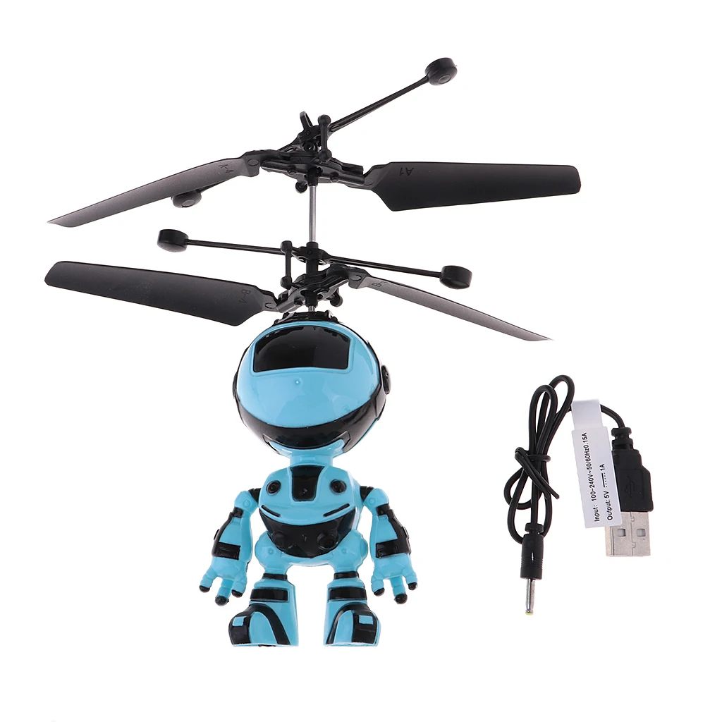 

RC Flying Aircraft Toy Drone Helicopter Induction Robot Kids Toys