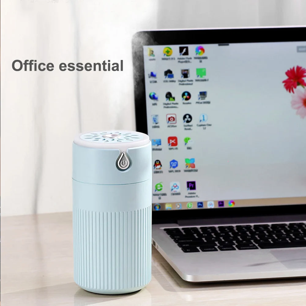 Распылитель воздуха Арома диффузор эфирного масла 300 мл LED свет ароматерапия USB