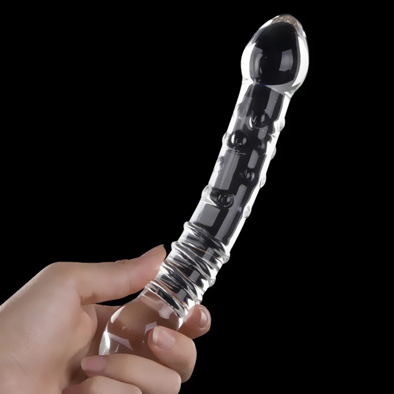 Glass Dildo Artificial Big Penis Dick Crystal Anal Ass Butt Plug Prostate Massage Masturbate Sex Toy for Adult Women Masturbator | Красота и