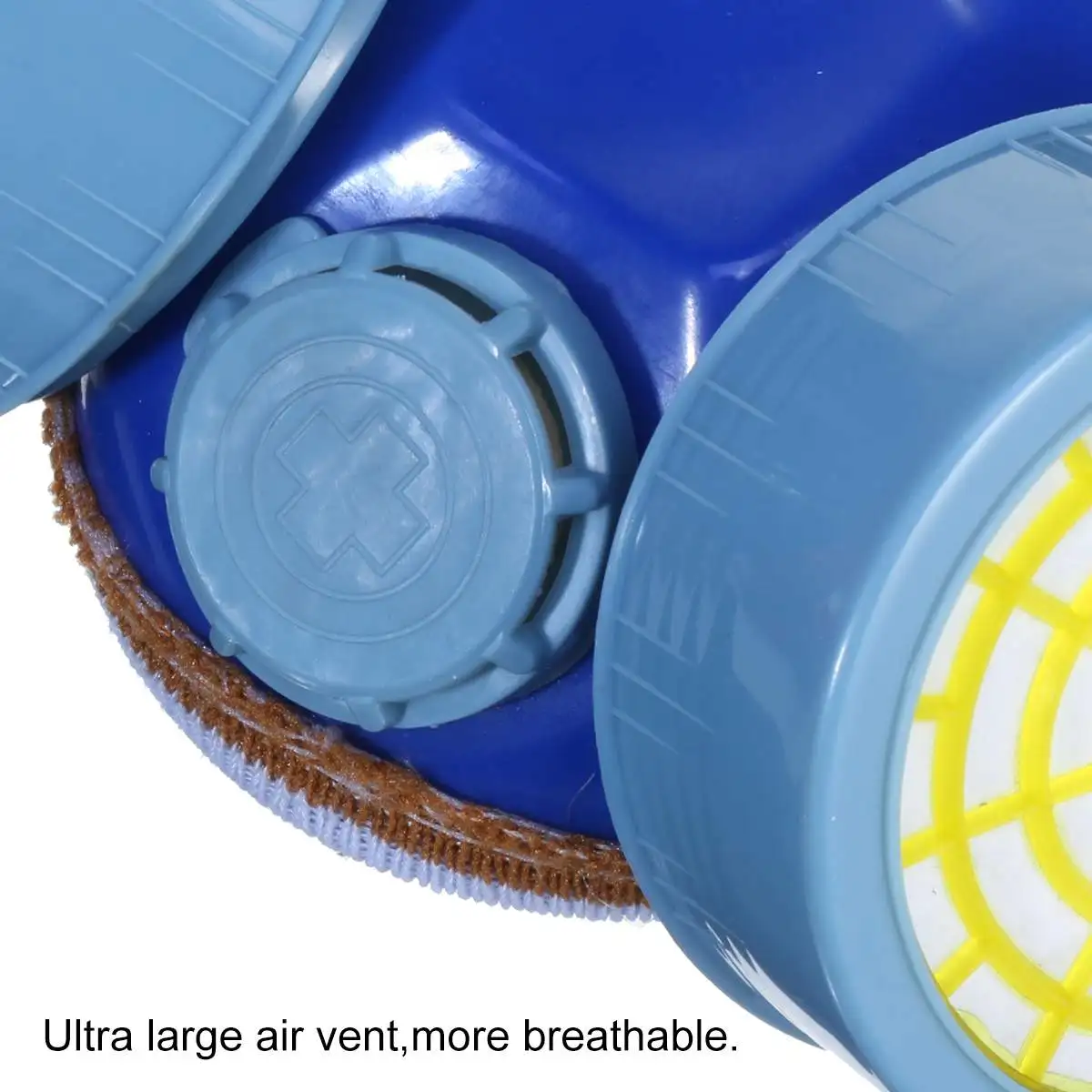 

Full Face Chemical Respirator Gas Mask Protection Safety Face Mask Dustproof Painting Spraying Facepiece Respirator Filter