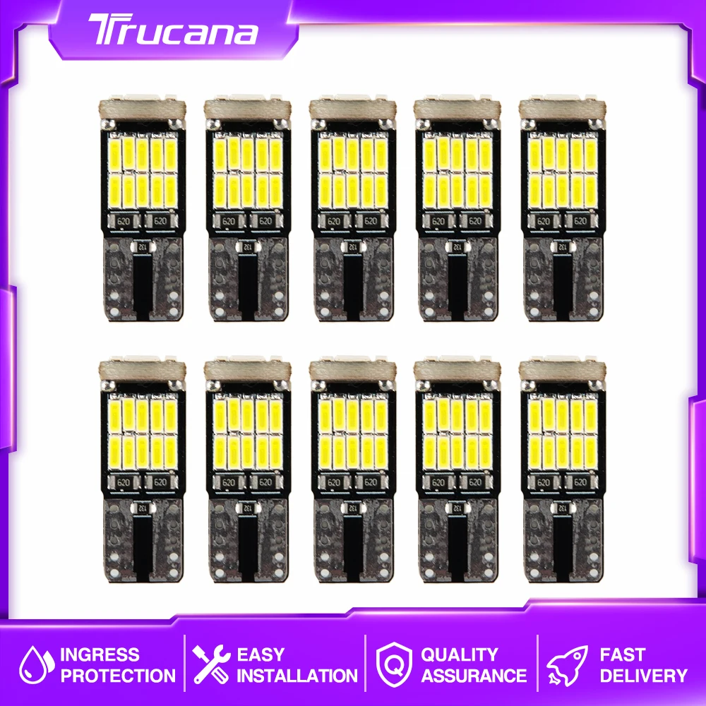 

Сигнальная лампа T10 Led 168 194 4014 26SMD, 10 шт., 12 В