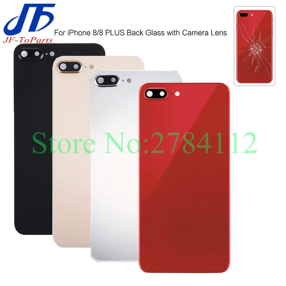 Заднее стекло с рамкой камеры 10 шт. запасные части для iPhone 8 Plus X XR XS Max 8G P Крышка