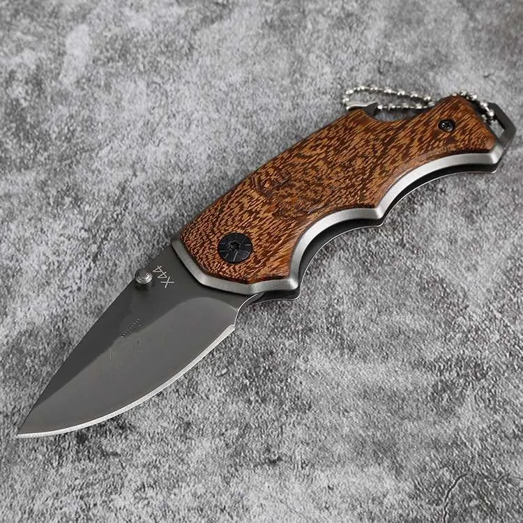 Открытый Портативный острый нож куриное крыло деревянный многофункциональный