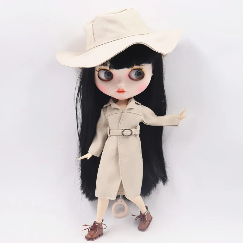 Ледяной DBS Blyth кукольные 1/6 bjd из белой кожи шарнирное тело матовая лицевая сторона